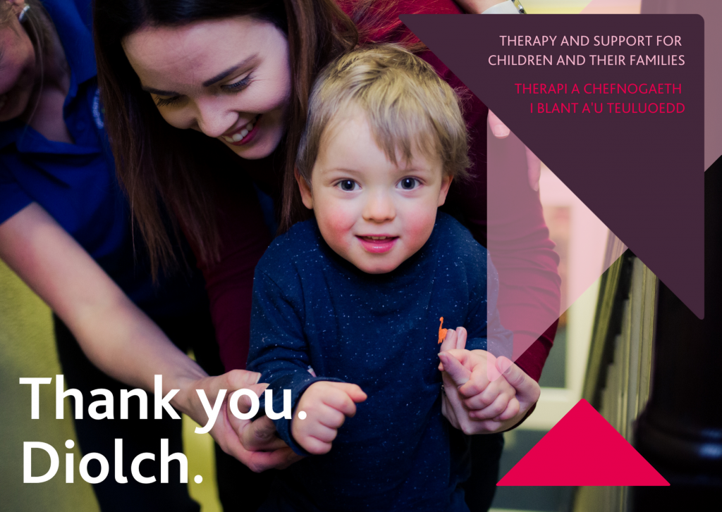 Thankyou from Cerebral Palsy Cymru